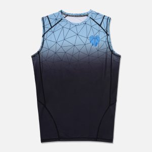 Kids Overtime Cold Hearts Valid Sleeveless Compression Tee