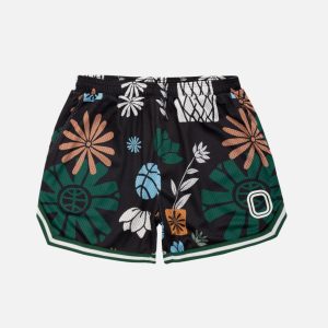 Overtime HIP Floral Mesh Shorts