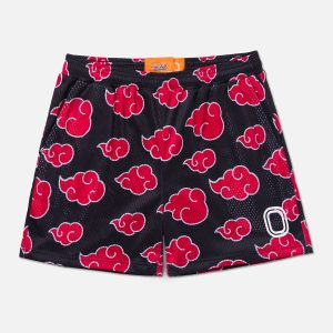 Kids Overtime | Naruto Akatsuki Mesh Shorts