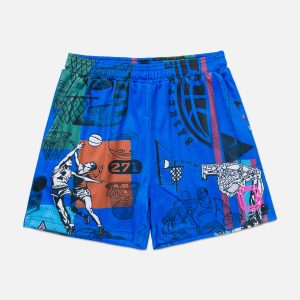 Overtime Vintage Mesh Shorts