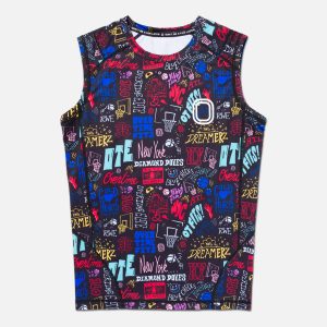 Kids Overtime Baller Valid Compression Sleeveless Tee